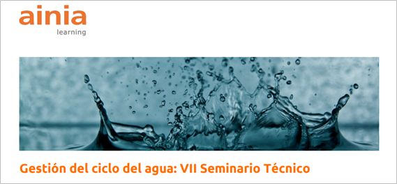 Gestión del ciclo del agua: VII Seminario Técnico 